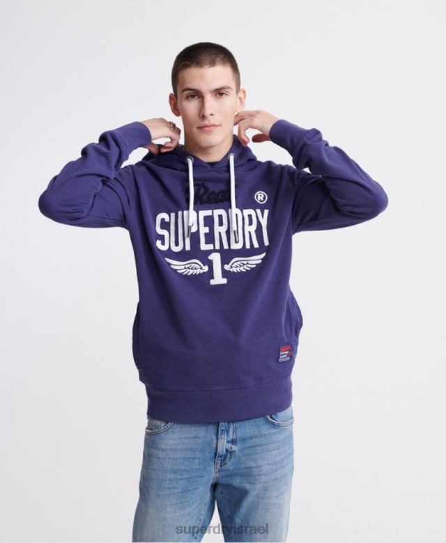 il Superdry גברים קפוצ'ון ניאון קלאסי סופר 1 סָגוֹל 4LX2Z901 הַלבָּשָׁה