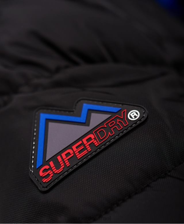 il Superdry גברים ז'קט ספורטיבי שָׁחוֹר 4LX2Z1170 הַלבָּשָׁה