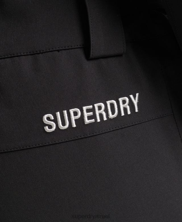 il Superdry גברים מכנסי שלג ליבה שָׁחוֹר 4LX2Z1385 הַלבָּשָׁה