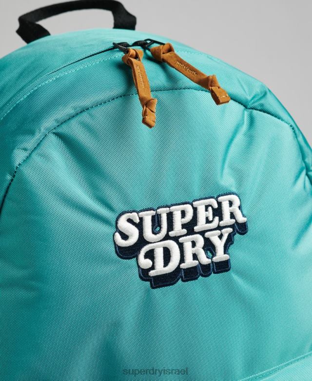 il Superdry נשים תיק גב מונטנה וינטג' רקום מיקרו כְּחוֹל 4LX2Z1620 אביזרים