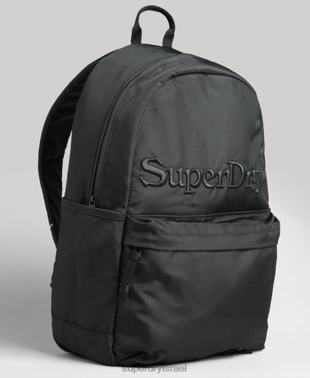 il Superdry נשים תיק גב גרפי של מונטנה אפור כהה 4LX2Z1627 אביזרים