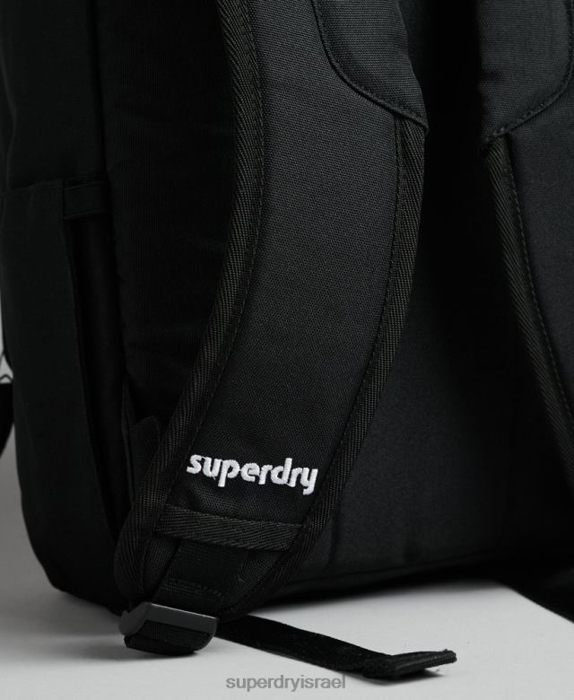 il Superdry גברים תיק גב עם ידית עליונה אפור כהה 4LX2Z1654 אביזרים