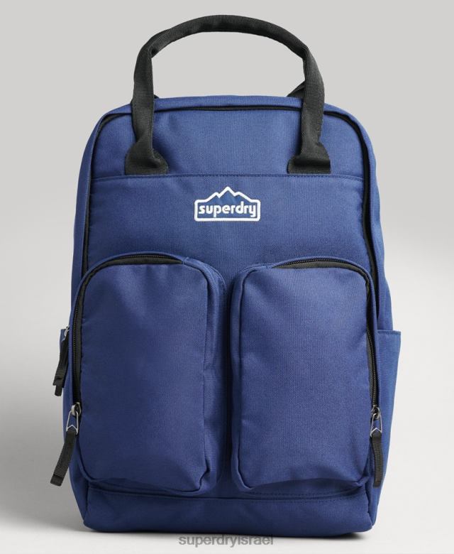 il Superdry גברים תיק גב עם ידית עליונה חיל הים 4LX2Z1655 אביזרים