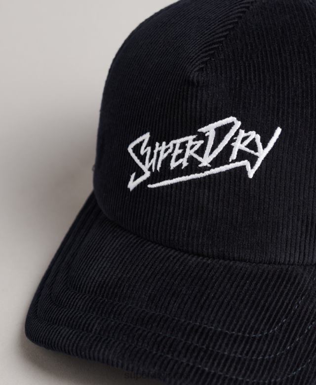 il Superdry גברים כובע חוט מותג וינטג' חיל הים 4LX2Z1658 אביזרים