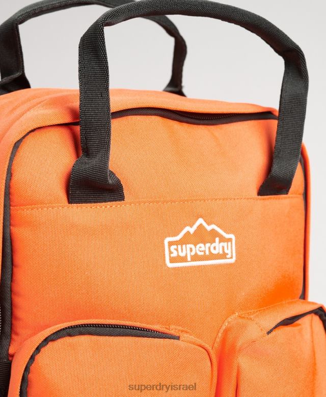 il Superdry גברים תיק גב עם ידית עליונה תפוז 4LX2Z1662 אביזרים