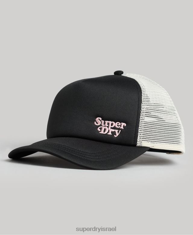 il Superdry גברים כובע מרקר משאית אפור כהה 4LX2Z1720 אביזרים