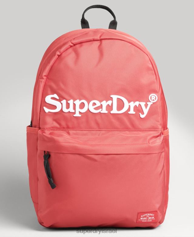 il Superdry נשים תיק גב גרפי של מונטנה אָדוֹם 4LX2Z1737 אביזרים