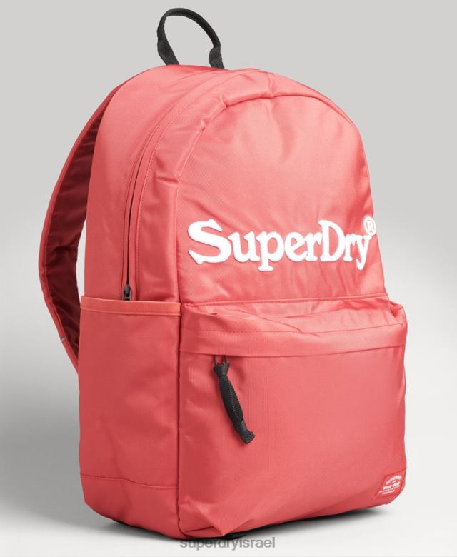 il Superdry נשים תיק גב גרפי של מונטנה אָדוֹם 4LX2Z1737 אביזרים