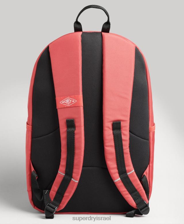 il Superdry נשים תיק גב גרפי של מונטנה אָדוֹם 4LX2Z1737 אביזרים