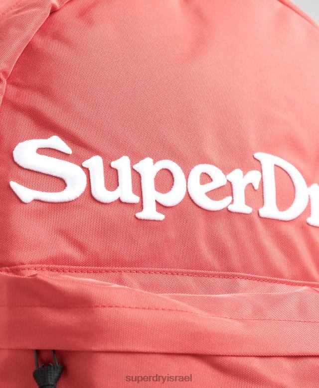 il Superdry נשים תיק גב גרפי של מונטנה אָדוֹם 4LX2Z1737 אביזרים