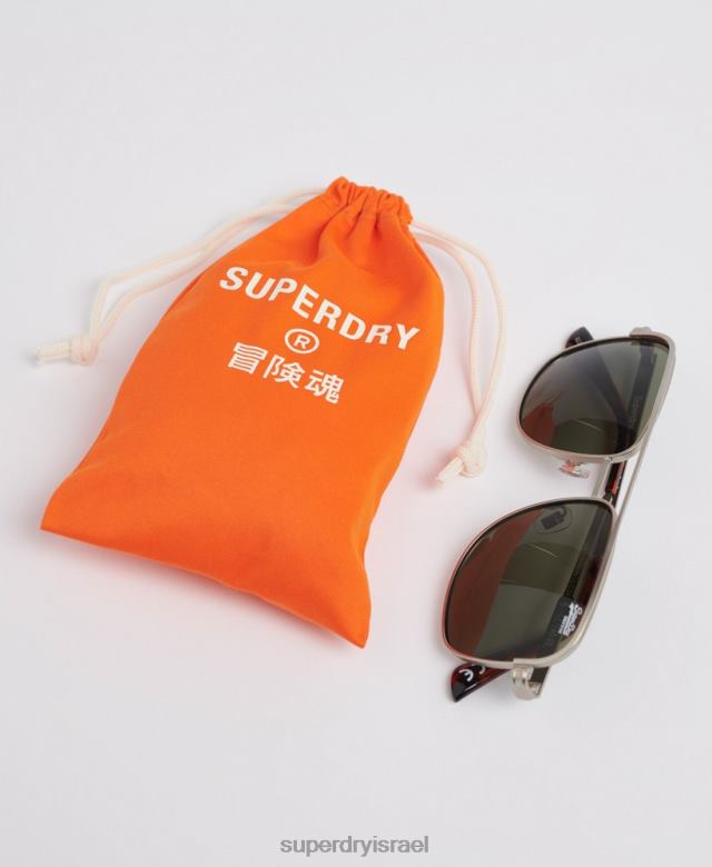 il Superdry גברים משקפי שמש של האריסון כסף 4LX2Z1752 אביזרים