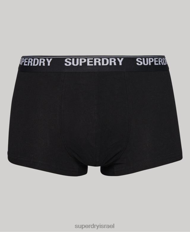 il Superdry גברים מארז משולש מכותנה אורגנית רַב 4LX2Z1753 הַלבָּשָׁה