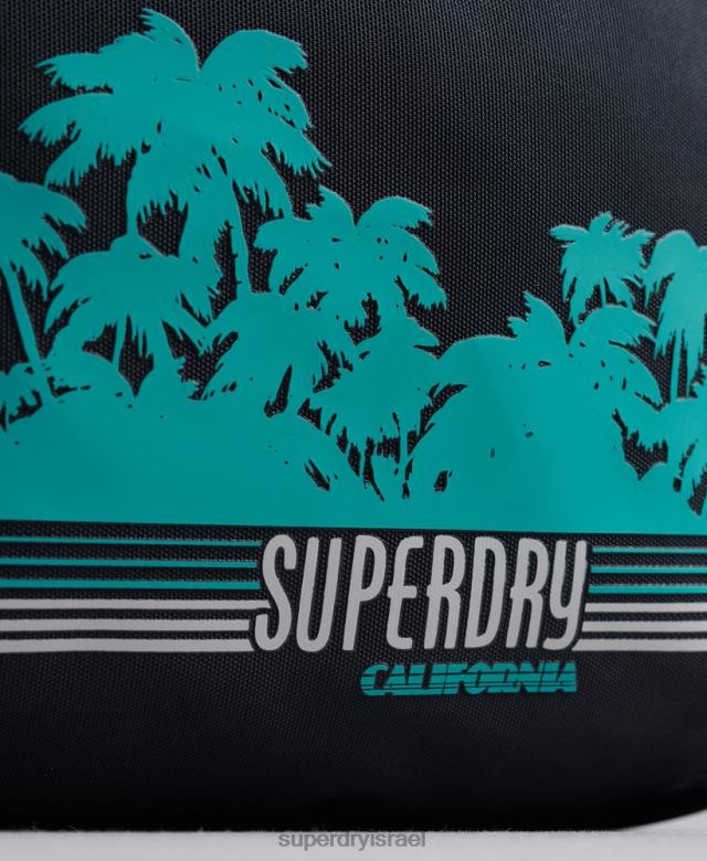 il Superdry נשים תיק גב גרפי של מונטנה חיל הים 4LX2Z1759 אביזרים