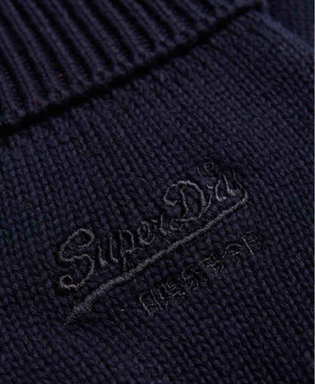 il Superdry גברים כפפות קלאסיות לוגו וינטג' חיל הים 4LX2Z1801 אביזרים