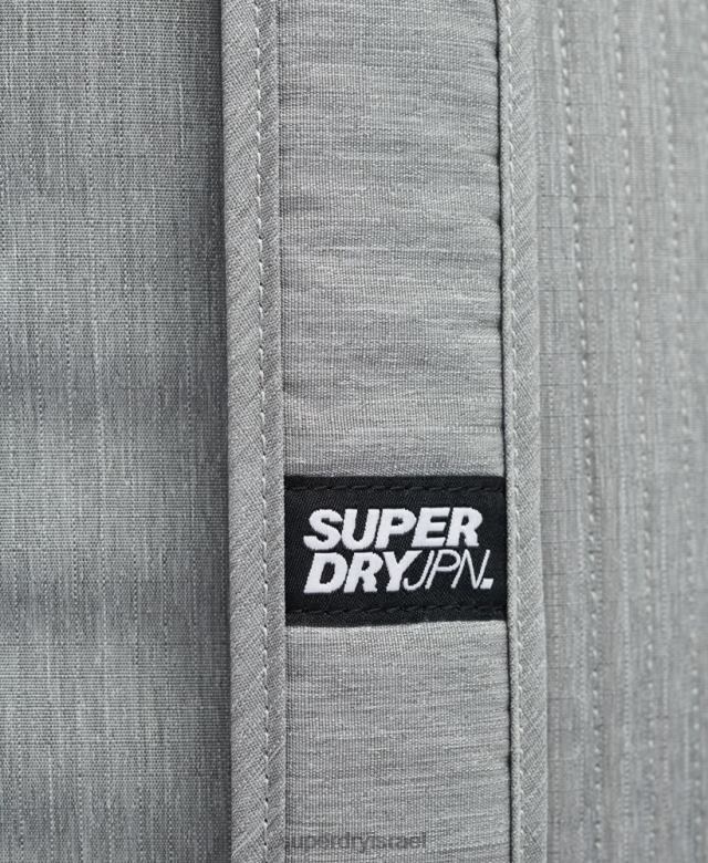 il Superdry גברים לוגו מונטנה תיק גב אפור 4LX2Z1852 אביזרים