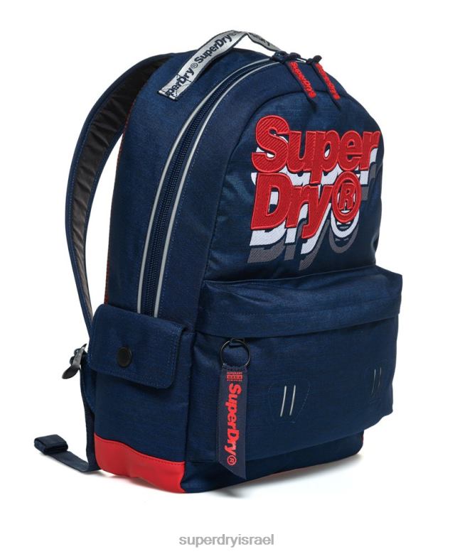 il Superdry גברים תיק גב ג'קי מונטנה חיל הים 4LX2Z1860 אביזרים