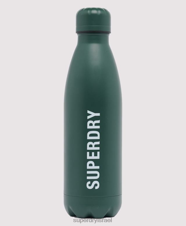 il Superdry גברים בקבוק מים ספורטיבי ירוק 4LX2Z1878 אביזרים