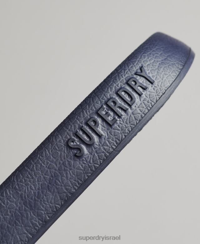 il Superdry גברים מחווני בריכה של לוגו קוד חיל הים 4LX2Z1886 נעליים