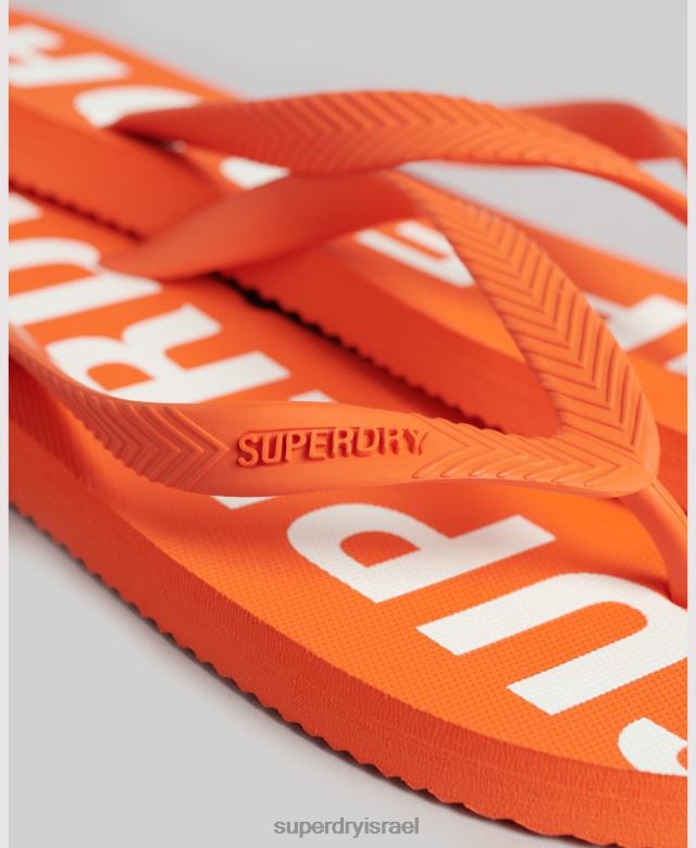 il Superdry גברים כפכפי ספורט ליבת קוד תפוז 4LX2Z1893 נעליים