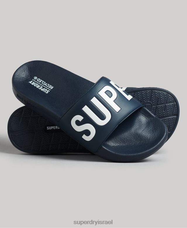 il Superdry גברים מחווני בריכה ליבת קוד חיל הים 4LX2Z1907 נעליים