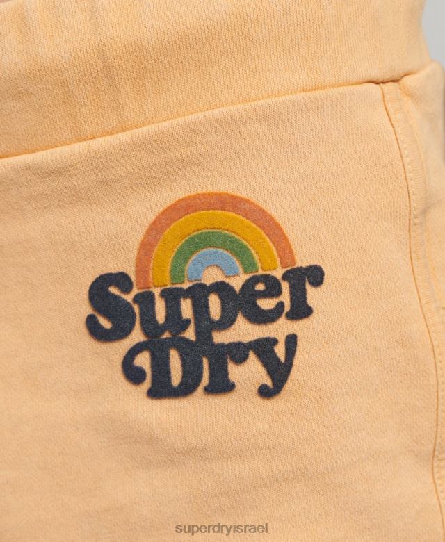 il Superdry נשים מכנסי קשת בענן חום 4LX2Z2167 הַלבָּשָׁה