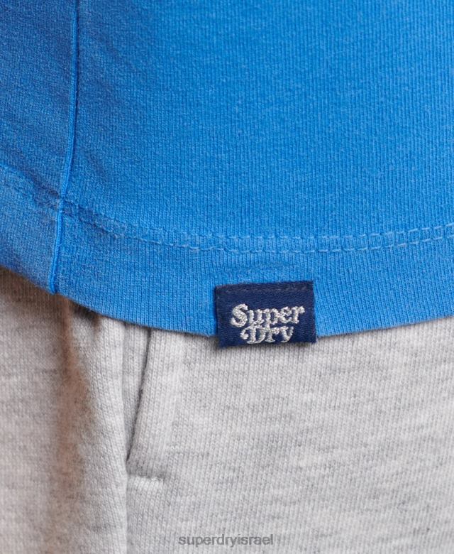 il Superdry נשים רול וינטג' עם זה אפוד כְּחוֹל 4LX2Z2174 הַלבָּשָׁה