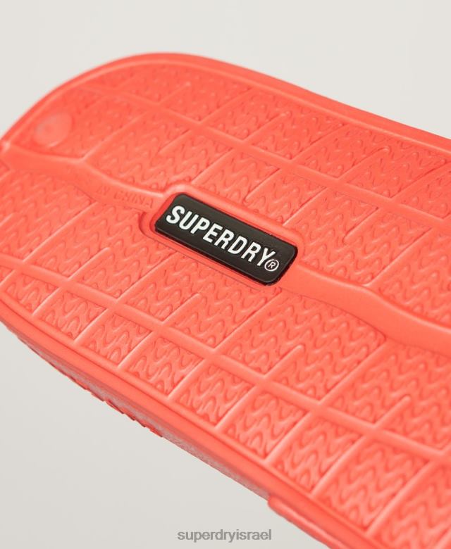 il Superdry נשים מחווני קוד טכנולוגיים אָדוֹם 4LX2Z2204 נעליים