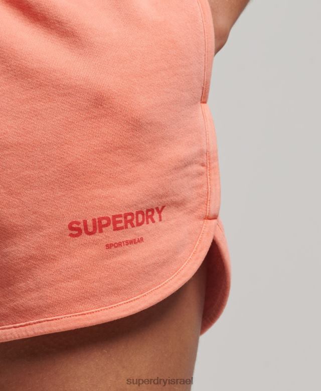 il Superdry נשים מכנסי זיעה קצרים לספורט ליבה אלמוג 4LX2Z2268 הַלבָּשָׁה