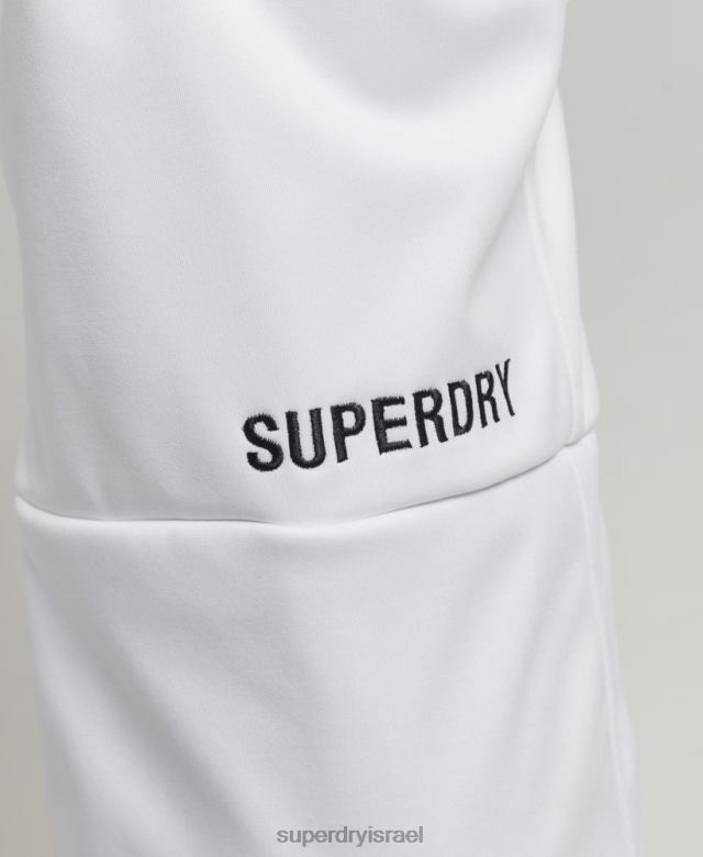 il Superdry נשים מכנסי סקי סופטשל דקים לבן 4LX2Z2593 הַלבָּשָׁה