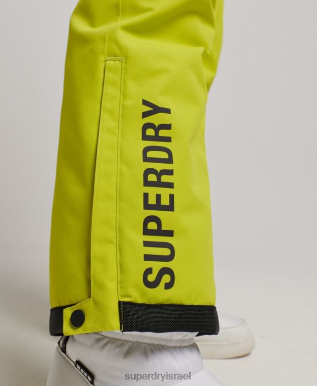 il Superdry נשים מכנסי הצלה אולטימטיביים צהוב 4LX2Z2595 הַלבָּשָׁה