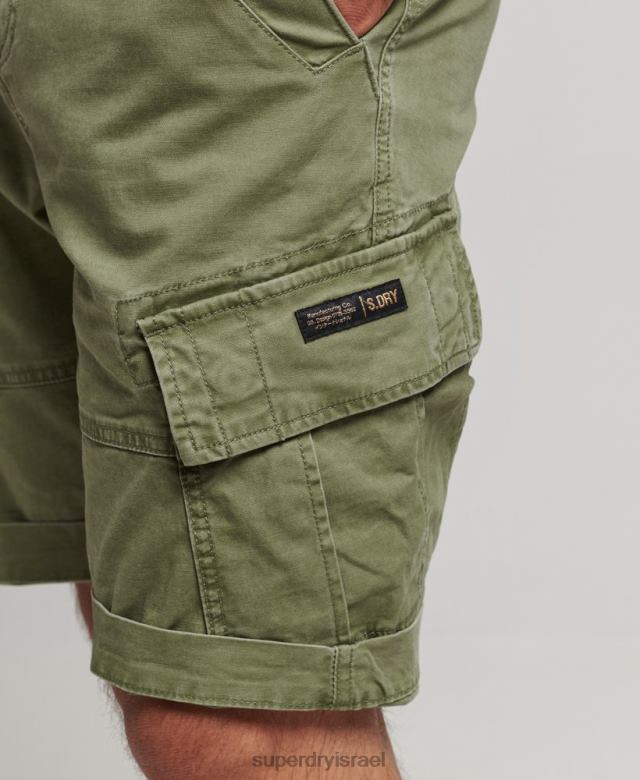 il Superdry גברים מכנסי מטען קצרים מכותנה אורגנית חָקִי 4LX2Z267 הַלבָּשָׁה