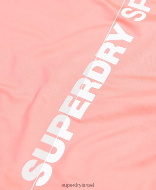 il Superdry נשים חולצת טריקו חיונית לאימון אלמוג 4LX2Z2854 הַלבָּשָׁה