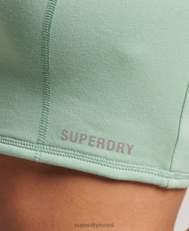 il Superdry נשים עליונית חזייה טכנולוגית ירוק 4LX2Z2998 הַלבָּשָׁה