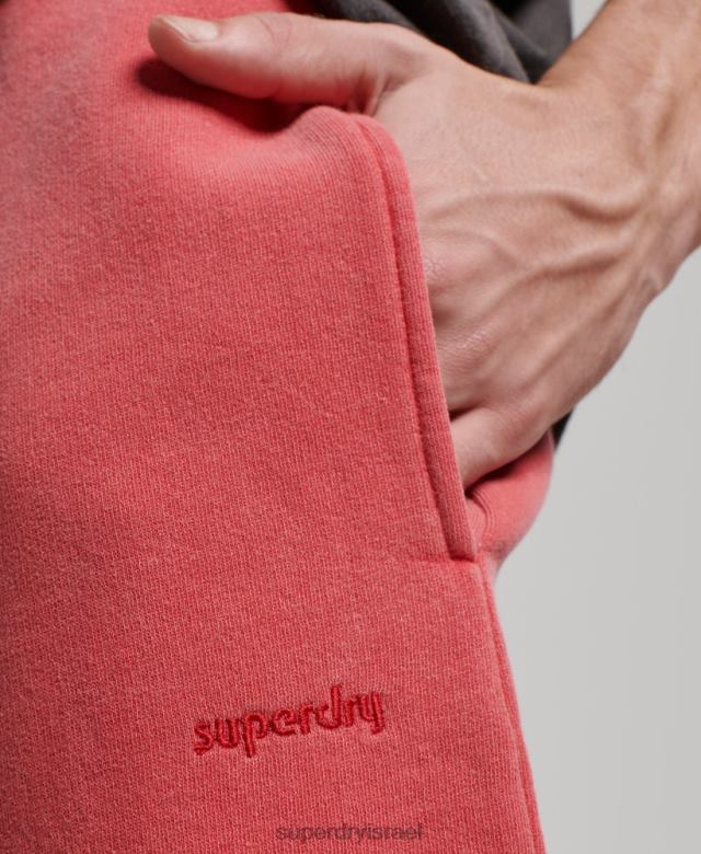 il Superdry גברים מכנסי וינטג' קצרים אָדוֹם 4LX2Z302 הַלבָּשָׁה