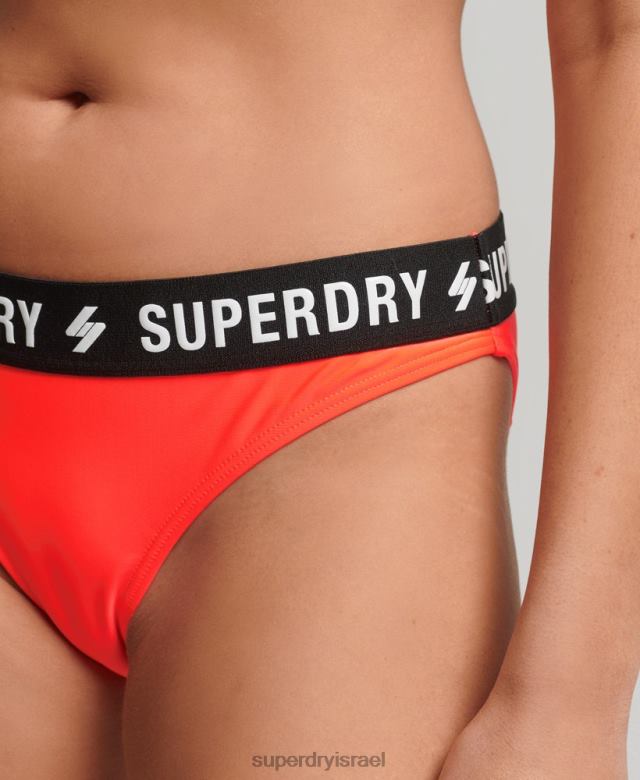 il Superdry נשים תחתוני ביקיני אלסטיים ממוחזרים אלמוג 4LX2Z3239 הַלבָּשָׁה