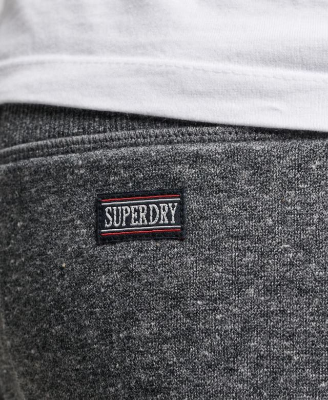 il Superdry גברים מכנסי ספורט וינטג' לספורט אפור כהה 4LX2Z332 הַלבָּשָׁה