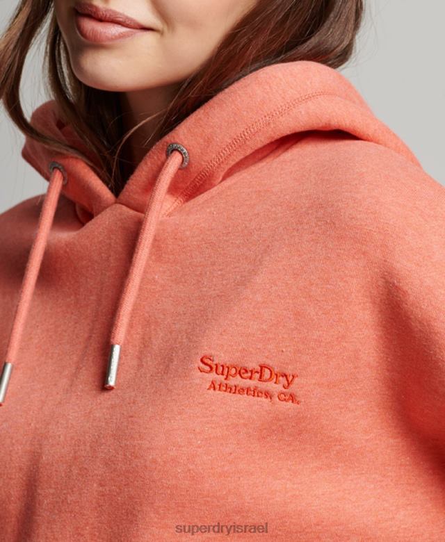 il Superdry נשים קפוצ'ון קפוצ'ון לוגו וינטג' אלמוג 4LX2Z3366 הַלבָּשָׁה