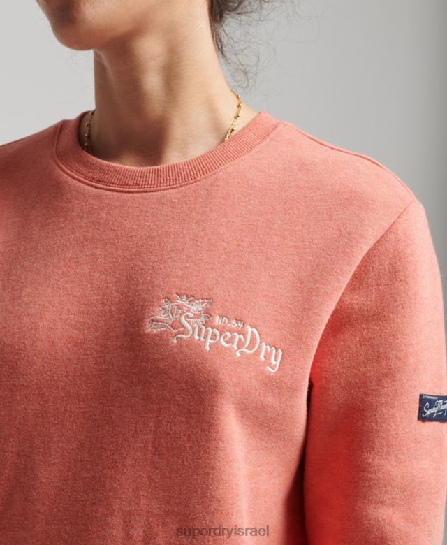 il Superdry נשים גאווה בסווטשירט של צוות מלאכה אלמוג 4LX2Z3485 הַלבָּשָׁה