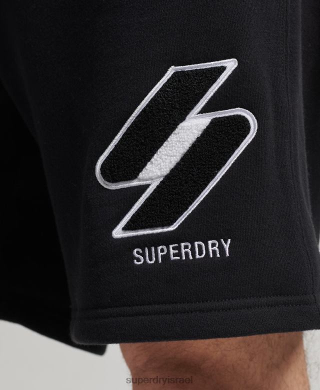 il Superdry גברים קוד טרנינגים קלאסיים שָׁחוֹר 4LX2Z372 הַלבָּשָׁה