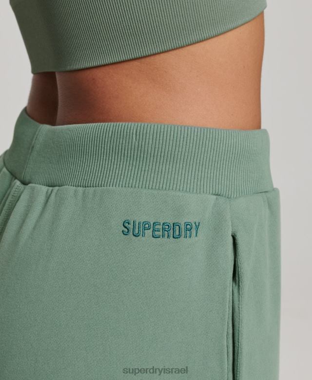 il Superdry נשים ריצה לגובה ליבה ירוק 4LX2Z3901 הַלבָּשָׁה