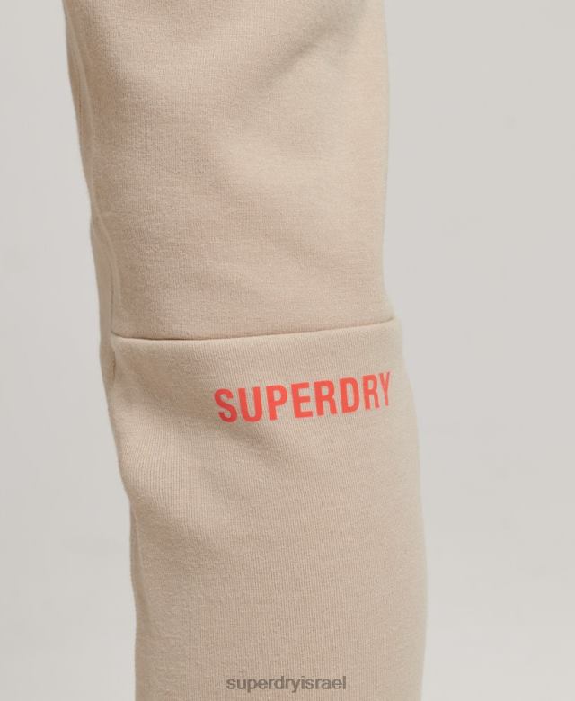 il Superdry נשים ג'וגרים טכנולוגיים בז' 4LX2Z3917 הַלבָּשָׁה