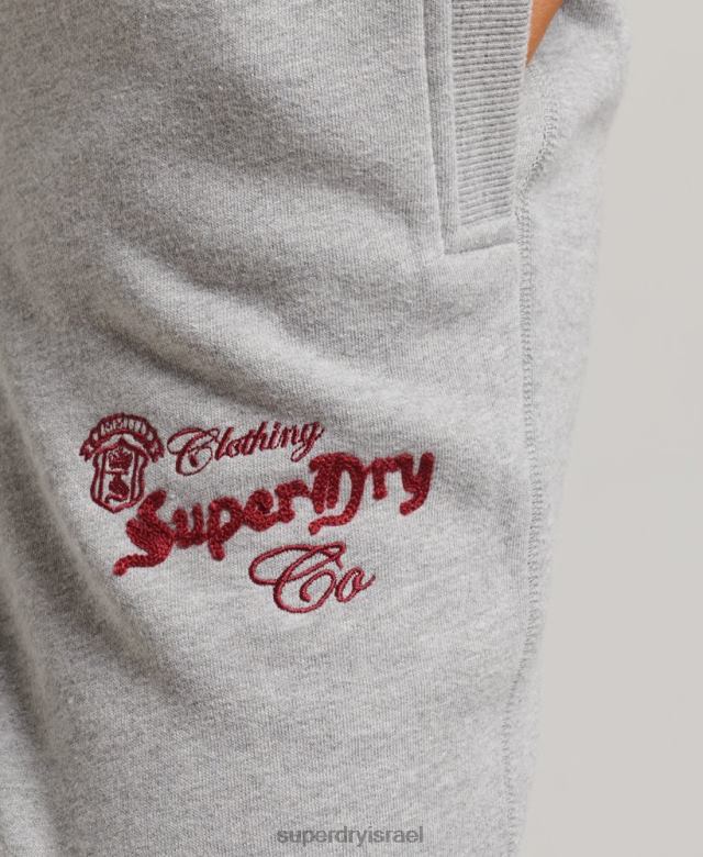 il Superdry נשים ג'וגרים של גאווה ומלאכת יד אפור 4LX2Z3918 הַלבָּשָׁה