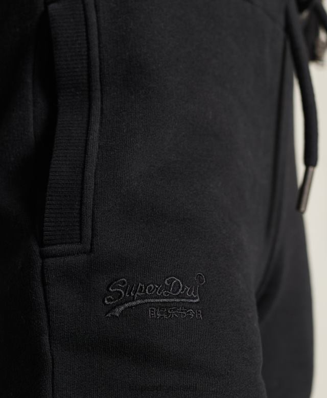 il Superdry נשים נעלי ריצה קלאסיות עם לייבל כתום שָׁחוֹר 4LX2Z3947 הַלבָּשָׁה