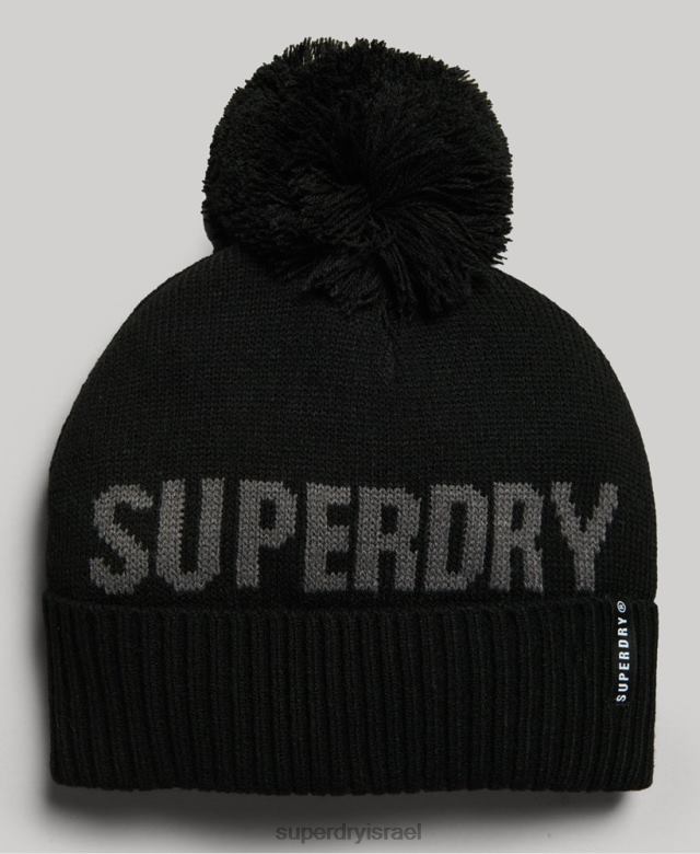 il Superdry נשים כפת שלג שָׁחוֹר 4LX2Z4108 אביזרים