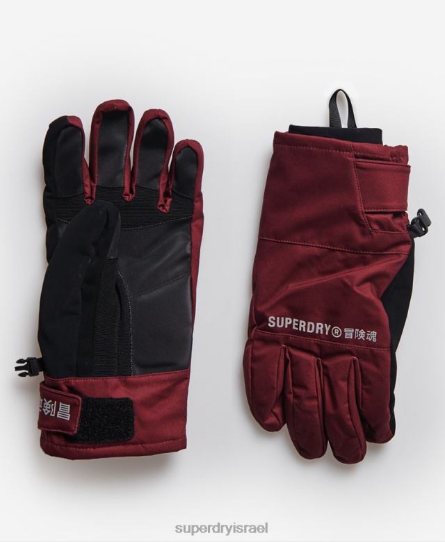 il Superdry נשים כפפות שלג סָגוֹל 4LX2Z4111 אביזרים