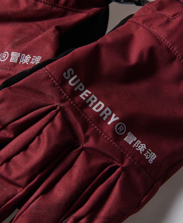 il Superdry נשים כפפות שלג סָגוֹל 4LX2Z4111 אביזרים