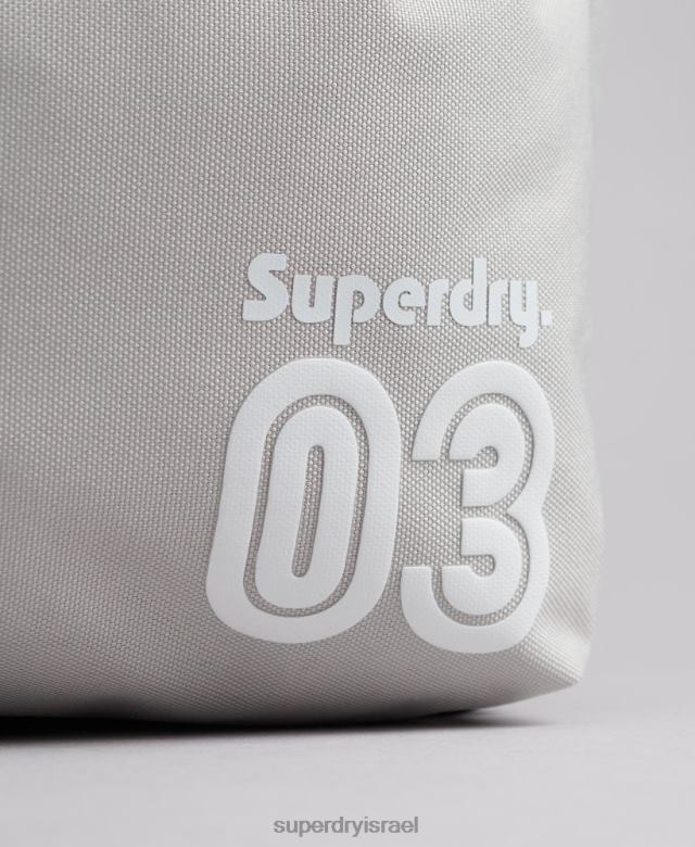 il Superdry נשים תיק גב מונטנה שטח וינטג' אפור בהיר 4LX2Z4218 אביזרים