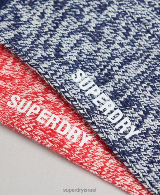 il Superdry נשים חבילת גרבי מטיילים מכותנה אורגנית רַב 4LX2Z4227 אביזרים