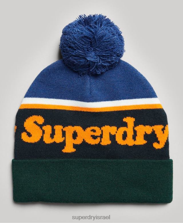 il Superdry נשים כפת לוגו חיונית חיל הים 4LX2Z4234 אביזרים