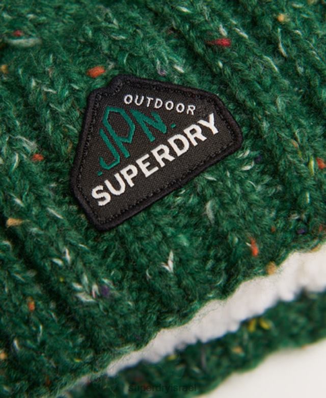 il Superdry נשים כבל כבל גרייסי ירוק 4LX2Z4321 אביזרים